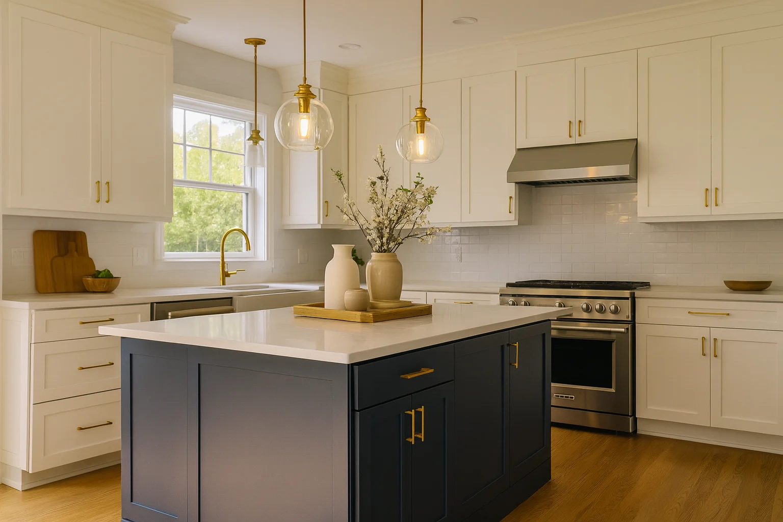 Renovated kitchen after purchase